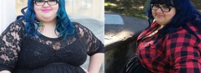 Ολική μεταμόρφωση: «Όλοι με φώναζαν το τέρας με τα μπλε μαλλιά – Παντρεύτηκα, έχασα 104 κιλά και έγινα μοντέλο» (photo)
