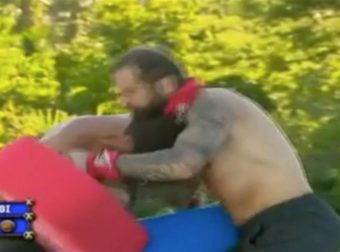 Survivor 4: Την είδε… Ζιντάν ο Καλίδης – Έριξε κουτουλιά στον Τριαντάφυλλο
