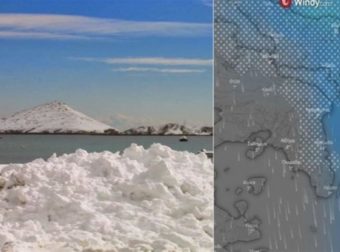 Μισό μέτρο χιόνι σε Μαραθώνα, Ραφήνα, Λούτσα, Πόρτο Ράφτη – Live τι δείχνει ο δορυφόρος για χιόνια στην Αττική!