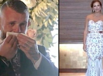 Ο γαμπρός δεν κατάλαβε γιατί η νύφη στάθηκε ακίνητη! Μόλις την είδε να σηκώνει το χέρι της ξέσπασε (Video)
