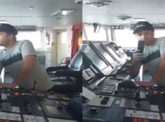 “Άντε γ@@@σου» – Γεωργιανός βρίζει ρωσικό πλοίο που ζητά ανεφοδιασμό (video)