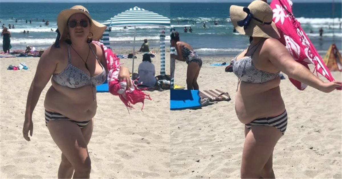 Προσέβαλαν Δημόσια μια γυναίκα στην παραλία για τα κιλά και το σώμα της, αλλά τους η απάντηση που πήραν τους έβαλε στη θέση τους