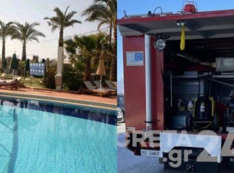 Αντί για χλώριο έριξαν.. υδροχλωρικό οξύ στην πισίνα: Παvικός σε ξενοδοχείο στην Κρήτη – Άμεση επέμβαση της ΕΜΑΚ