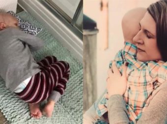 Ραγίζουν και οι πιο δυνατοί: Μητέρα αποχαιρετά το μικρό της αγοράκι που σβήνει από καρκίνο