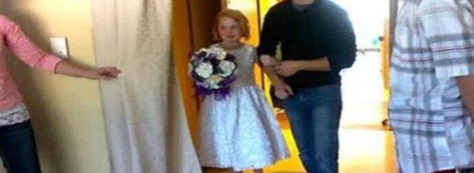 Αν δείτε γιατί αυτό το κοριτσάκι ντύθηκε νύφη, θα δακρύσετε και όχι από χαρά (video)
