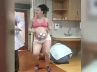 Έγκυος σηκώθηκε λίγο πριν την γέννα – Όταν οι γιατροί κατάλαβαν τι έκανε «έμειναν» με το στόμα ανοιχτό (video)
