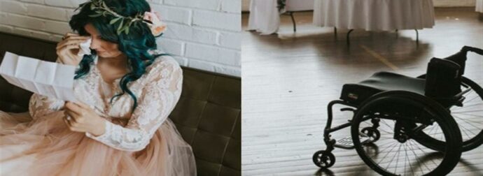 Συγκινητικό: Παράλυτη νύφη σηκώνεται και περπατά στο γάμο της και εντυπωσιάζει τους πάντες (photos)