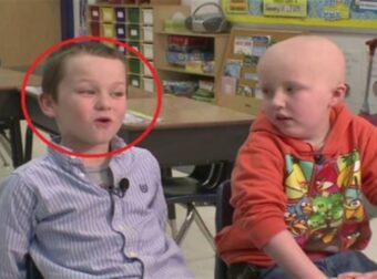 Μαθητής της πρώτης τάξης μαθαίνει ότι ο φίλος του έχει καρκίνο – Αυτό που έκανε μετά συγκλόνισε τους πάντες (Video)
