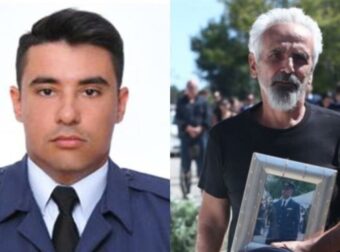 Τυλιγμένος με ελληνική σημαία: Θρήνος στην κηδεία του 27χρονου ήρωα πιλότου, Περικλή Στεφανίδη
