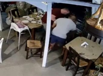 Συγκλονιστικό βίντεο από την Κρήτη – Η στιγμή που πελάτης ταβέρνας σώζει κοριτσάκι από πνιγμό