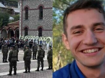 «Ήταν ένας ήρωας»: Σπαράζουν καρδιές στο τελευταίο «αντίο» στον υπαξιωματικό Γ. Βούλγαρη που σκοτώθηκε στη Λιβύη