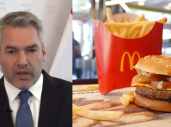 «Οι φτωχοί ας ταΐσουν τα παιδιά τους McDonald’s» – Σάλος με τη δήλωση του Αυστριακού καγκελάριου (video)