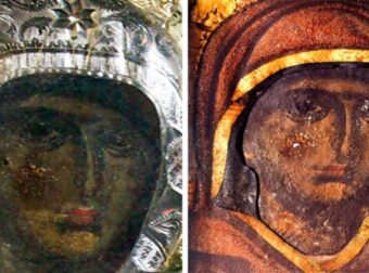 Το συγκλονιστικό ιστορικό της θαυματουργής εικόνας της Παναγίας Εσφαγμένης: «Από την πληγή αυτή ξεπετάχθηκε αίμα, το πρόσωπό της χλώμιασε…»