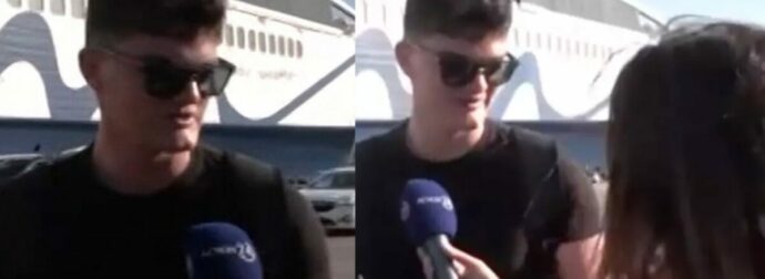 Γύπας νεαρός πάει Μύκονο και προσκαλεί πανέμορφη γνωστή δημοσιογράφο να πάει μαζί του και να την φιλοξενήσει στο νησί
