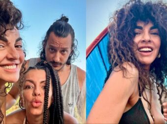 Λουόμενοι είδαν την Μαρία Σολωμού με μαγιό και γυναίκες άντρες έτριβαν τα μάτια τους: “Δεν είναι ούτε 25ετών, πλάκα μας κάνει”