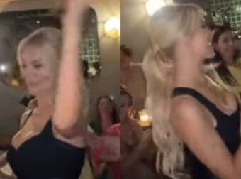 Έγινε θέαμα η Κατερίνα Καινούριου: Χόρευε μέσα στο εστιατόριο για πάρτη του συντρόφου της & όλοι τη κοιτούσαν