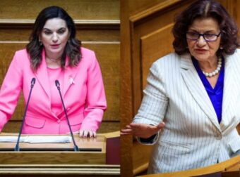 Χαμός στη Βουλή: Η Φωτίου είπε «άει στο διάολο» στην Κεφαλογιάννη εν ώρα θερμού επεισοδίου (video)