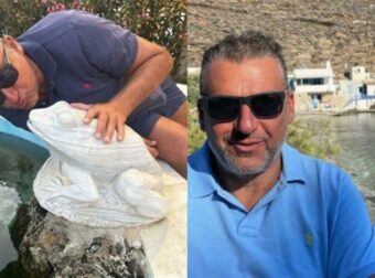 Γιώργος Λιάγκας: Με νησιώτικη αισθητική, τεράστια ψηφιδωτή πισίνα και πέτρα – Το Κυκλαδίτικο εξοχικό του στην Τήνο
