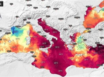 Μόνο το Αιγαίο γλύτωσε: «Βράζει» η Μεσόγειος στα μέσα Ιουλίου, της λείπει αυτό που υπάρχει στο ελληνικό πέλαγος