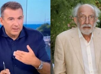 Γιώργος Λιάγκας για τη συνοδό του Αλέξανδρου Λυκουρέζου: «Γιατί ένας άνθρωπος 90 χρονών να μην έχει σύντροφο; Πρέπει ο άλλος να είναι μαγκούφης;»