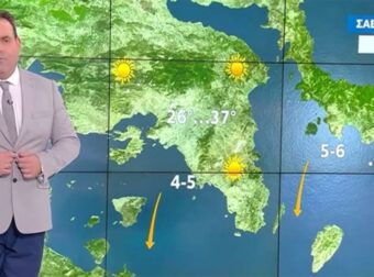 Παύση στον καύσωνα από τον Κλέαρχο Μαρουσάκη: «Για 10 ώρες ανατρέπονται τα πάντα»