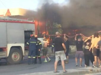 «Θα ανατιναχτούμε»: Τραγική επαλήθευση στα Βριλήσσια, απανωτές εκρήξεις σε επιχείρηση της περιοχής (video)