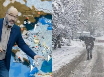 Αρναούτογλου: Στα «λευκά» η χώρα τα Χριστούγεννα ‑ Ισχυρή προειδοποίηση