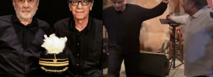 Κάνει το γύρο του Ίντερνετ – Σπάει ρεκόρ προβολών: Λαζόπουλος και Μπέζος χορεύουν ζεϊμπέκικο στα 68 τους & γράφουν… ιστορία