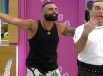 Ο Τρύφωνας Σαμαράς εισέβαλε στο Big Brother: «Κάνε κοιλιακούς, σε θέλω με κοιλιακούς»