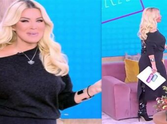 Δεν μπορεί πλέον να κρύψει… την φουσκωμένη της κοιλίτσα: Η εγκυμονούσα Κατερίνα Καινούργιου βγήκε ντυμένη έτσι και οι τηλεθεατές τρελάθηκαν