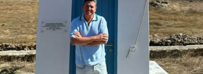 Ο Γιάννης Πουλόπουλος ανήγειρε ναό στη μνήμη του αδερφού του που σκοτώθηκε σε τροχαίο (Φωτογραφίες)