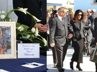 Μαρίσσα Λαιμού: Βαρύ το κλίμα στην ταφή στο Α’ Νεκροταφείο – Τραγικές φιγούρες οι γονείς της
