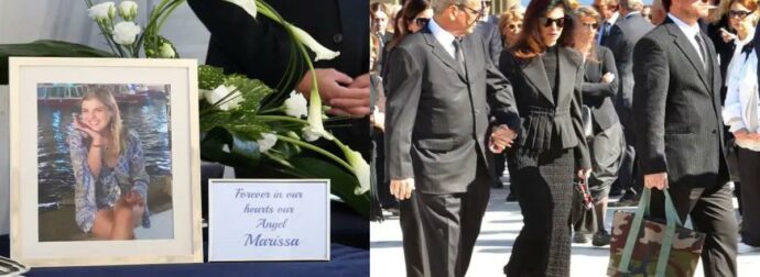 Μαρίσσα Λαιμού: Βαρύ το κλίμα στην ταφή στο Α’ Νεκροταφείο – Τραγικές φιγούρες οι γονείς της