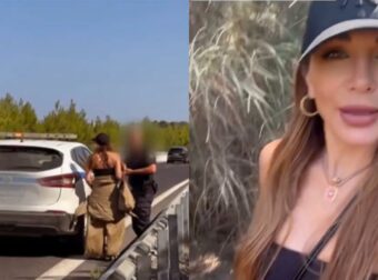 Δέσποινα Βανδή: Το βίντεο που είχε δημοσιεύσει λίγο πριν φτάσει το περιπολικό – «Θα έρθουν να μας σώσουν»