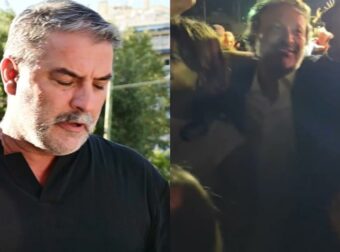 Βασίλης Μπισμπίκης: Νέο βίντεο από το γλέντι πριν το τροχαίο – Αγκαλιά με την Παππά και τον Αεράκη