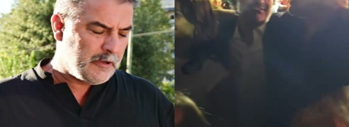 Βασίλης Μπισμπίκης: Νέο βίντεο από το γλέντι πριν το τροχαίο – Αγκαλιά με την Παππά και τον Αεράκη