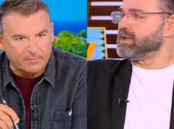 Βασίλης Μπισμπίκης: Χαμός στο Πρωινό ανάμεσα σε Λιάγκα και Μπαλάσκα – «Έλα ρε φίλε τώρα!»