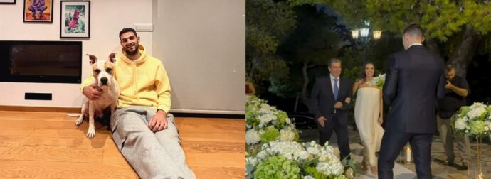 Παντρεύτηκε ο Ιωάννης Παπαπέτρου: Η άφιξη της νύφης στην εκκλησία με το μίνιμαλ νυφικό της (Φωτογραφίες)