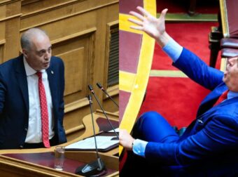 «Σφάχτηκαν» Καιρίδης και Βελόπουλος στη Βουλή: «Φέρε τα λεφτά από τη Γερμανία» – «Ρε καημένο, ούτε βουλευτής δεν θα γίνεις»