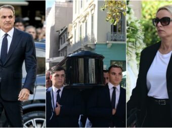 Συγκίνηση στην κηδεία του Διονύση Σαββόπουλου: Πλήθος καλλιτεχνών και πολιτικών στο τελευταίο αντίο