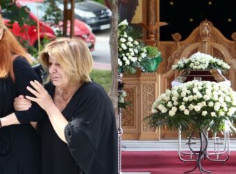 Άλκης Γιαννακάς: Βαρύ το κλίμα στην κηδεία του – Υποβασταζόμενη η σύντροφός του