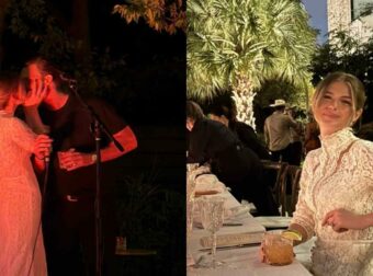 Κωστοπούλου: Το ονειρικό πάρτι αρραβώνων της με τον Medwell μετά τον πολιτικό τους γάμο (Φωτογραφίες)