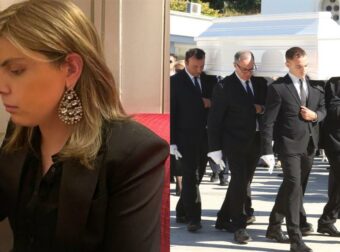 Μαρίσσα Λαιμού: Βαρύ το κλίμα στην ταφή στο Α’ Νεκροταφείο – Φωτογραφίες