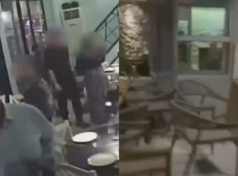 Μάκης Βορίδης: Βίντεο από το σημείο της επίθεσης των κουκουλοφόρων – «Δε σεβάστηκαν ούτε τη 12χρονη κόρη μου»