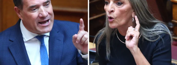 Κόντρα μεταξύ Γεωργιάδη και Πέρκα στη Βουλή: «Δεν σας απήγαγε κανένας, πήγατε για τη selfie στη Γάζα» – «Θα ξαναπάω»