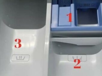 Σήμερα έμαθα ότι το συρτάρι απορρυπαντικού στο πλυντήριο χρησιμοποιείται έτσι. Ωστε για αυτό τα ρούχα δεν βγαίνουν αρκετά καθαρά