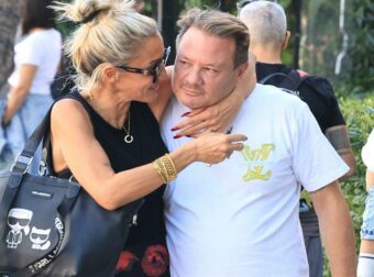 Απόστολος Λύτρας & Θεοδώρα Παπαδοπούλου: Χέρι-χέρι και ένα… κεφαλοκλείδωμα αγάπης στη Γλυφάδα!