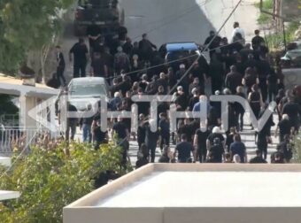 «Άγρια Δύση» στα Βορίζια: Οι πρώτες εικόνες από την κηδεία του 39χρονου Φανούρη