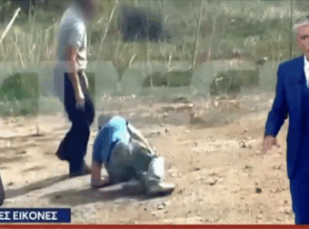 Βορίζια: Eπιτέθnκαv στο συνεργείο του «Live News» (βίντεο)