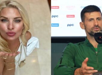 Ελένη Μενεγάκη: Στο γήπεδο με τη μικρή Μαρίνα για να δουν τον Νόβακ Τζόκοβιτς (Φωτογραφία)